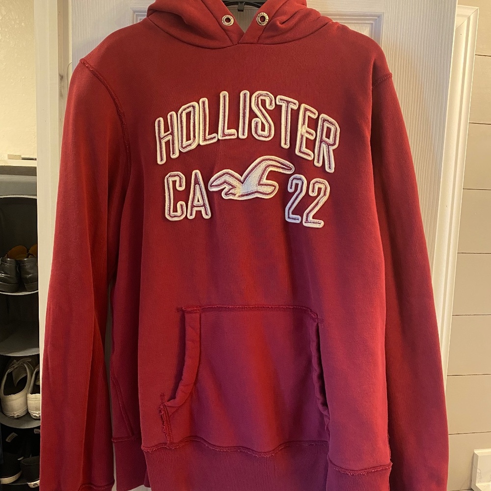 Hollister hoodie mens XL mint